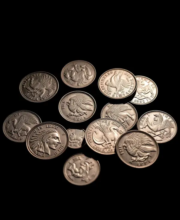 Princely State Silver Rupees, Set of 14